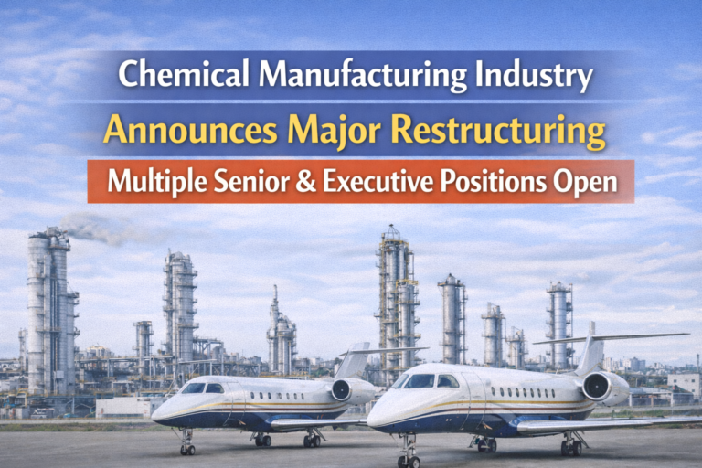 Chemical Manufacturing Industry Announces Major Restructuring