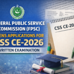 Federal Public Service Commission (FPSC) Opens Applications for CSS CE-2026 Written Examination