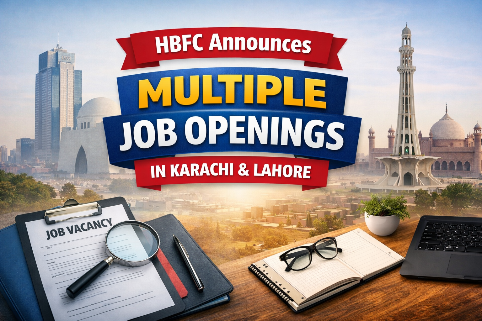 HBFC Announces Multiple Job Openings in Karachi and Lahore