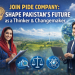 Join PIDE Company: Shape Pakistan's Future as a Thinker & Changemaker