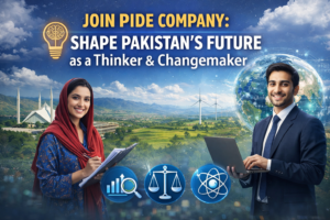 Join PIDE Company: Shape Pakistan's Future as a Thinker & Changemaker