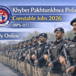 Khyber Pakhtunkhwa Police Constable Jobs 2026 (BPS-07) – Apply Online