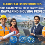 Major Career Opportunities Leading Organization Seeks Professionals for Rawalpindi Housing Project