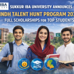 Sukkur IBA University Announces Sindh Talent Hunt Program 2026 – Full Scholarships for Top Students