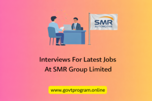 Interviews For Latest Jobs At SMR Group Limited
