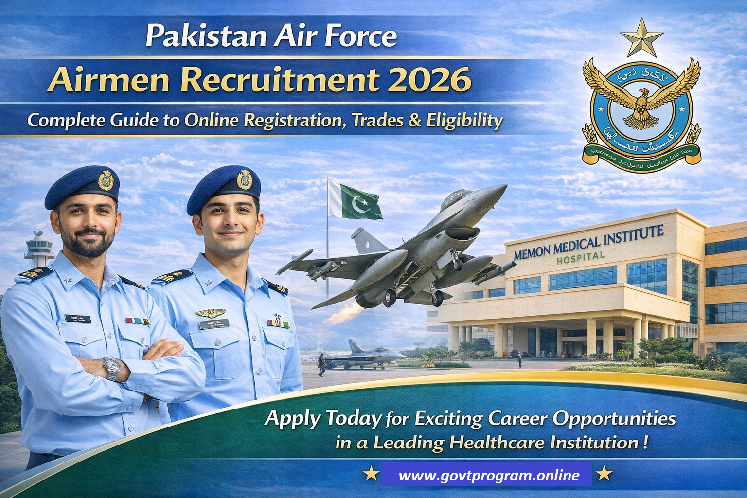 Pakistan Air Force Airmen Recruitment 2026 – govtprogram