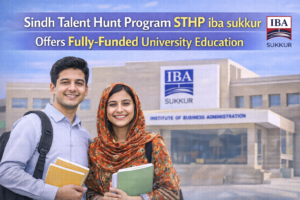Sindh Talent Hunt Program STHP iba sukkur 2026 Offers Fully-Funded University Education