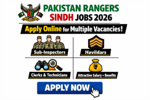 Pakistan Rangers Sindh Jobs 2026
