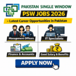 Pakistan Single Window PSW Jobs 2026 – Latest Career Opportunities in Pakistan
