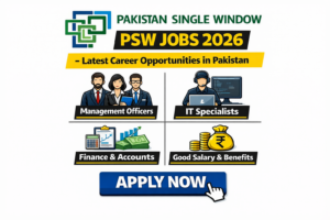 Pakistan Single Window PSW Jobs 2026 – Latest Career Opportunities in Pakistan