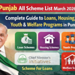 CM Punjab All Scheme List March 2026 – Complete Guide to Loans, Housing, Youth & Welfare Programs in Punjab