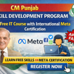 CM Punjab Skill Development Program: Free IT Course with International Meta Certification