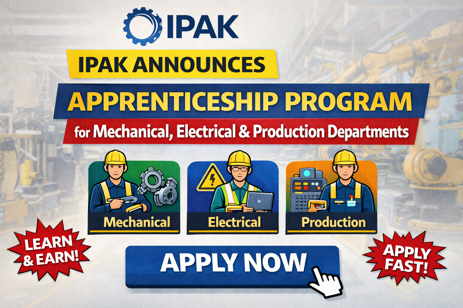 IPAK Announces Apprenticeship Program
