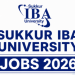 Sukkur IBA University Jobs Notice 2026