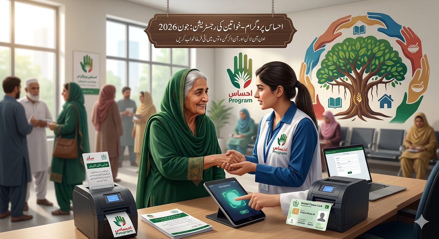 Ehsaas Program Women Registration 2026 Complete Online Apply & Eligibility Guide