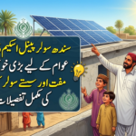 سندھ سولر پینل اسکیم 2026 عوام کے لیے بڑی خوشخبری، مفت اور سستے سولر سسٹمز کی مکمل تفصیلات