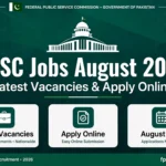 FPSC Jobs August 2026 – Latest Updates, Vacancies & Apply Online